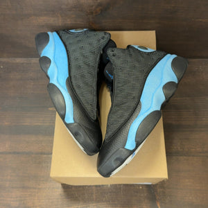 Jordan 13 Retro Black University Blue Size 9 (Pre-Owned) - Image 2