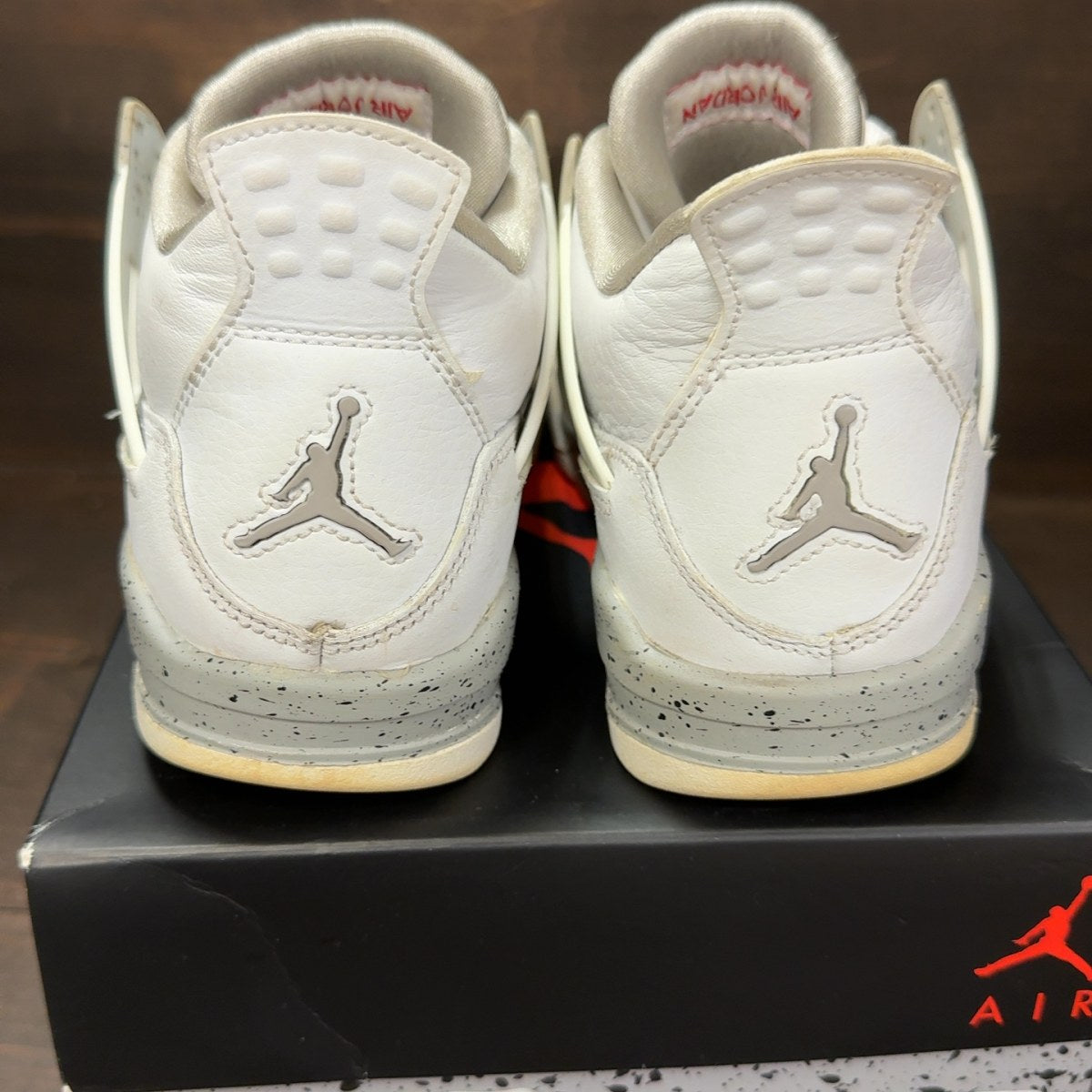 Jordan 4 Retro White Oreo (2021) (GS) - Image 5