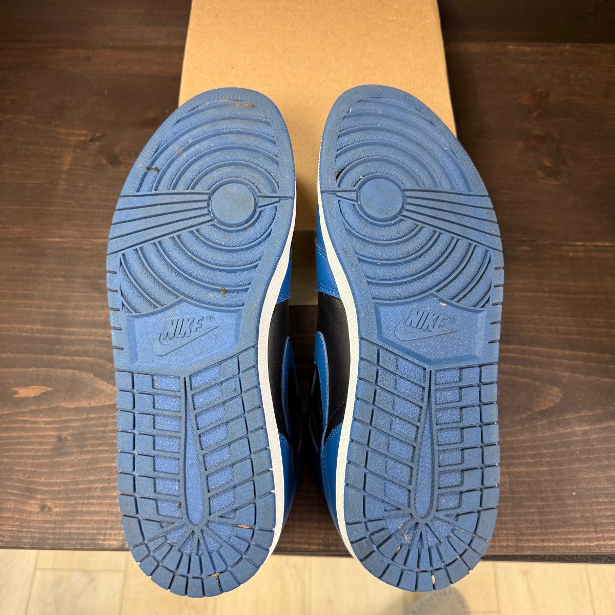 Jordan 1 Retro High OG Dark Marina Blue Size 13 (Pre-Owned) - Image 6