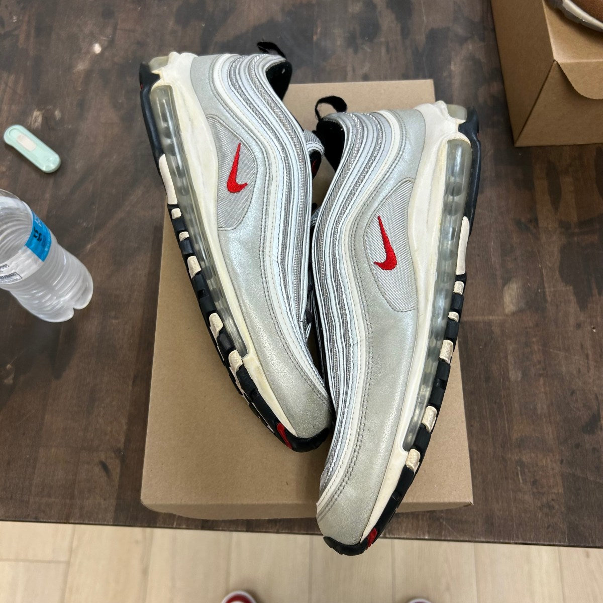 Nike Air Max 97 Silver Bullet (2016/2017) Size 13 (Pre-Owned) - Image 1