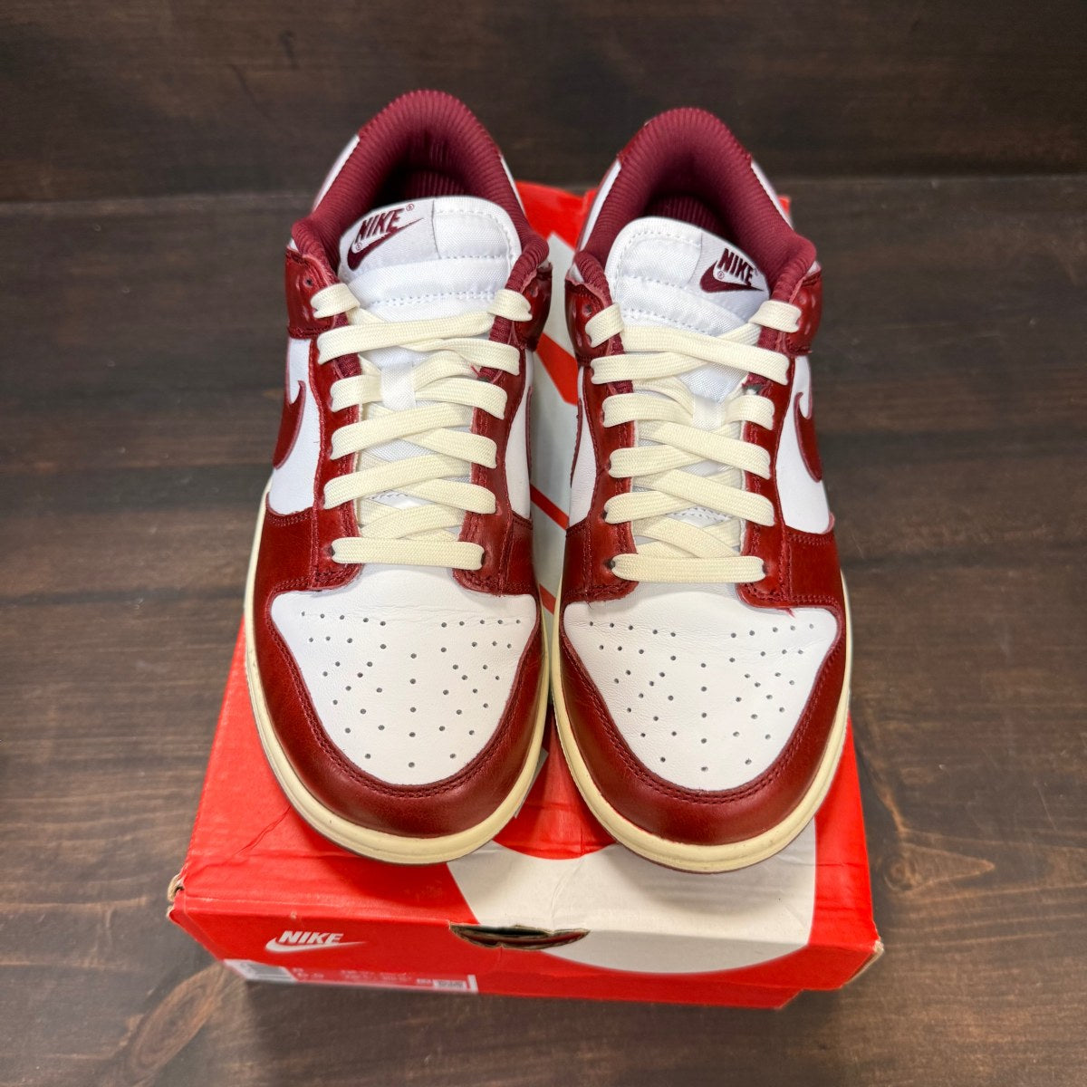 Nike Dunk Low PRM Vintage Team Red (Women's) - Image 3