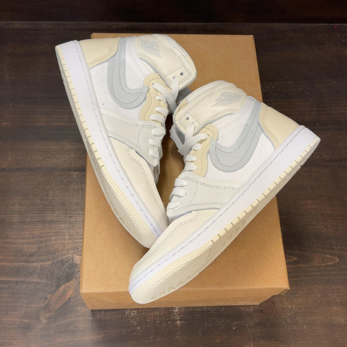 Jordan 1 High MM Coconut Milk (Women's) Size 9W (Pre-Owned) - Image 2