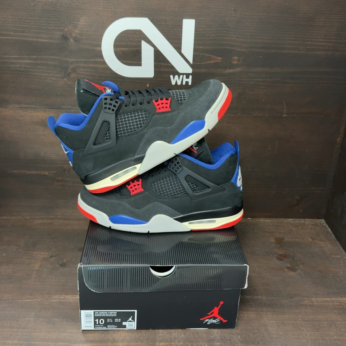 Jordan 4 Retro Rare Air (White Lettering) - Image 1