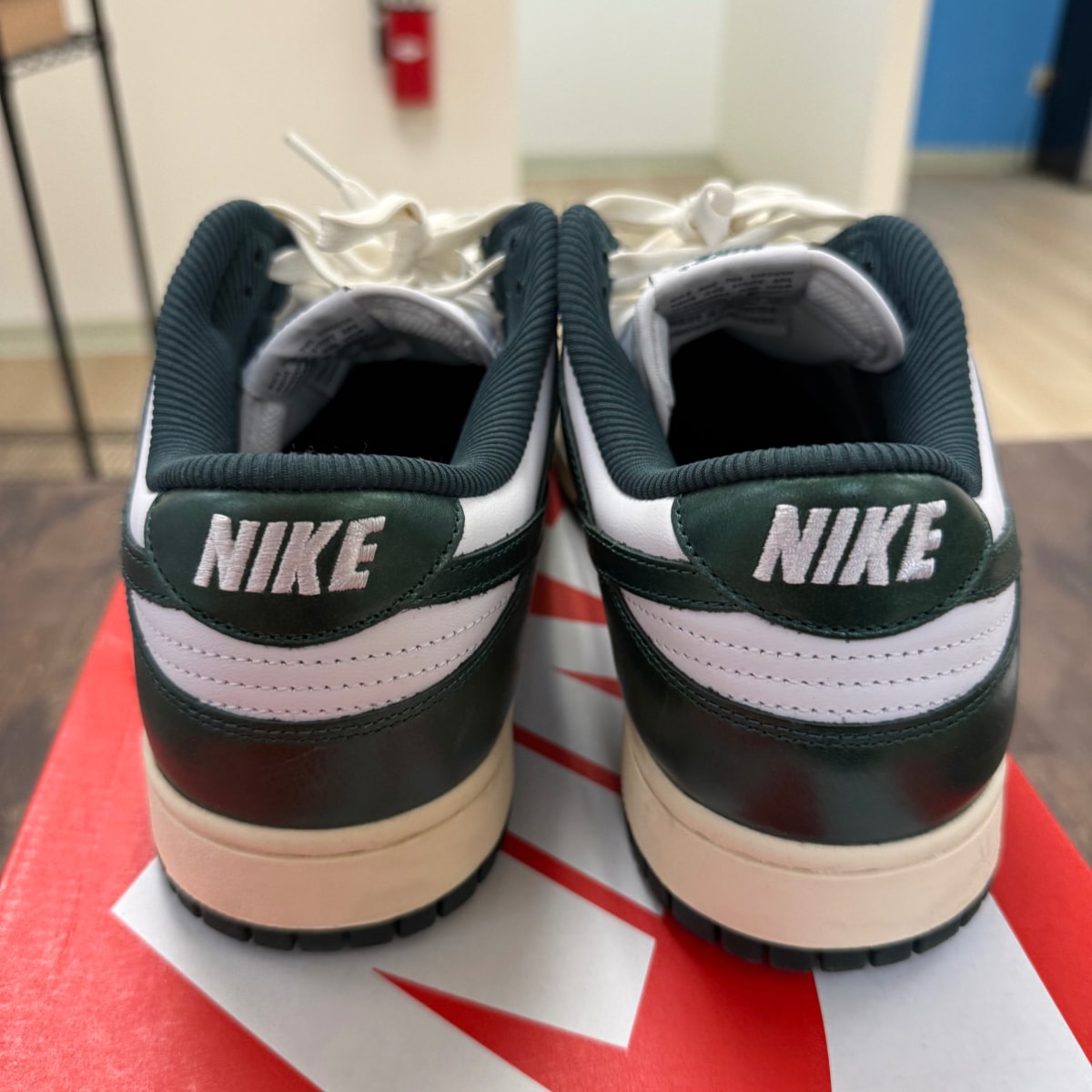 Nike Dunk Low Vintage Green (Women's) - Image 3