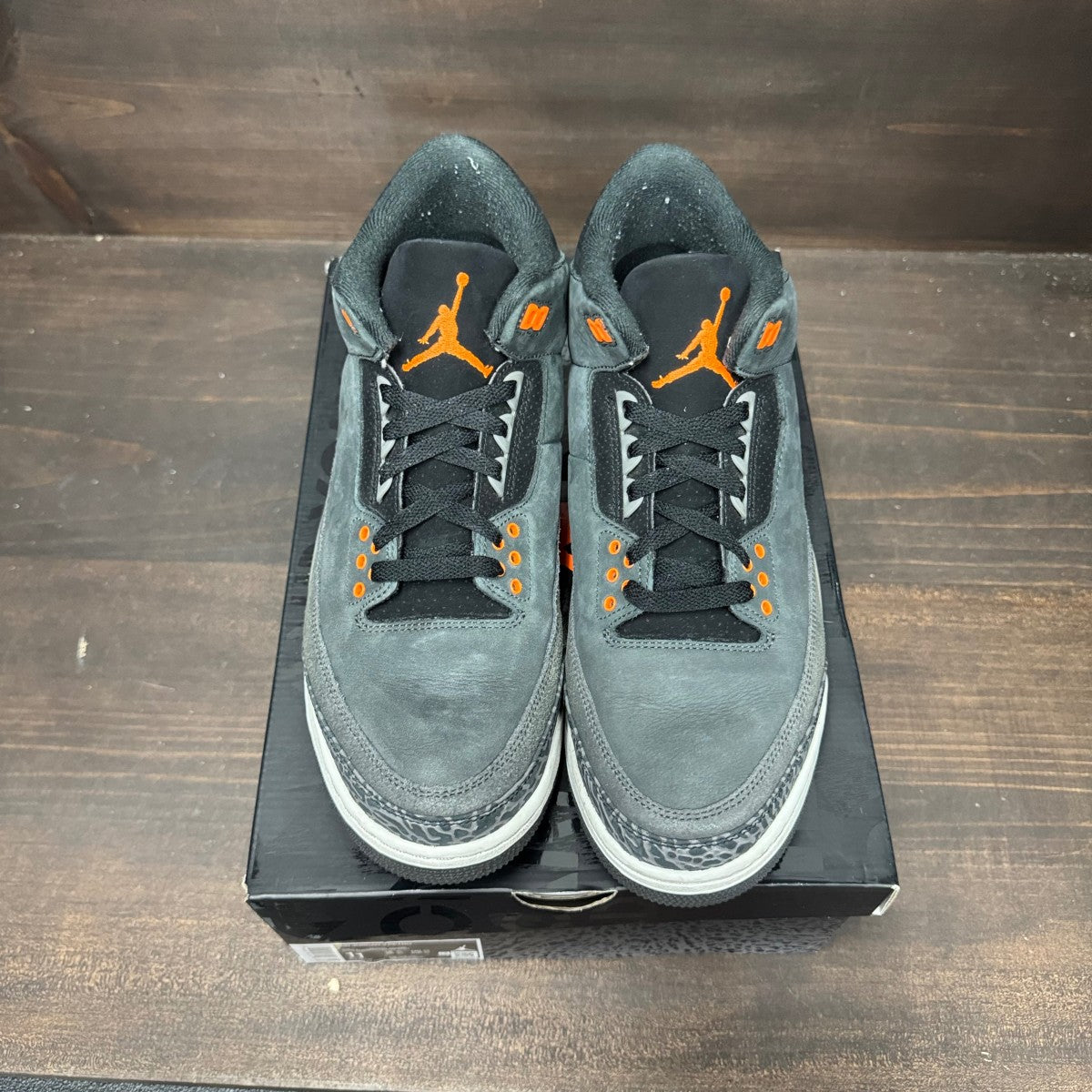 Jordan 3 Retro Fear Pack (2023) Size 11 (Pre-Owned) - Image 3