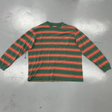Supreme Stripe Pocket L/S Top Green Size XXL (Pre-Owned) - Image 1
