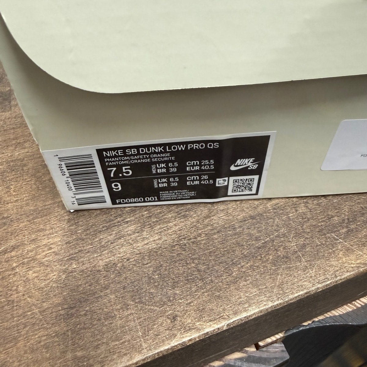 Nike SB Dunk Low Jarritos Size 7.5 (Pre-Owned) - Image 6