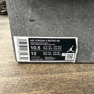 Jordan 4 Retro SE Paris Olympics Wet Cement - Image 6
