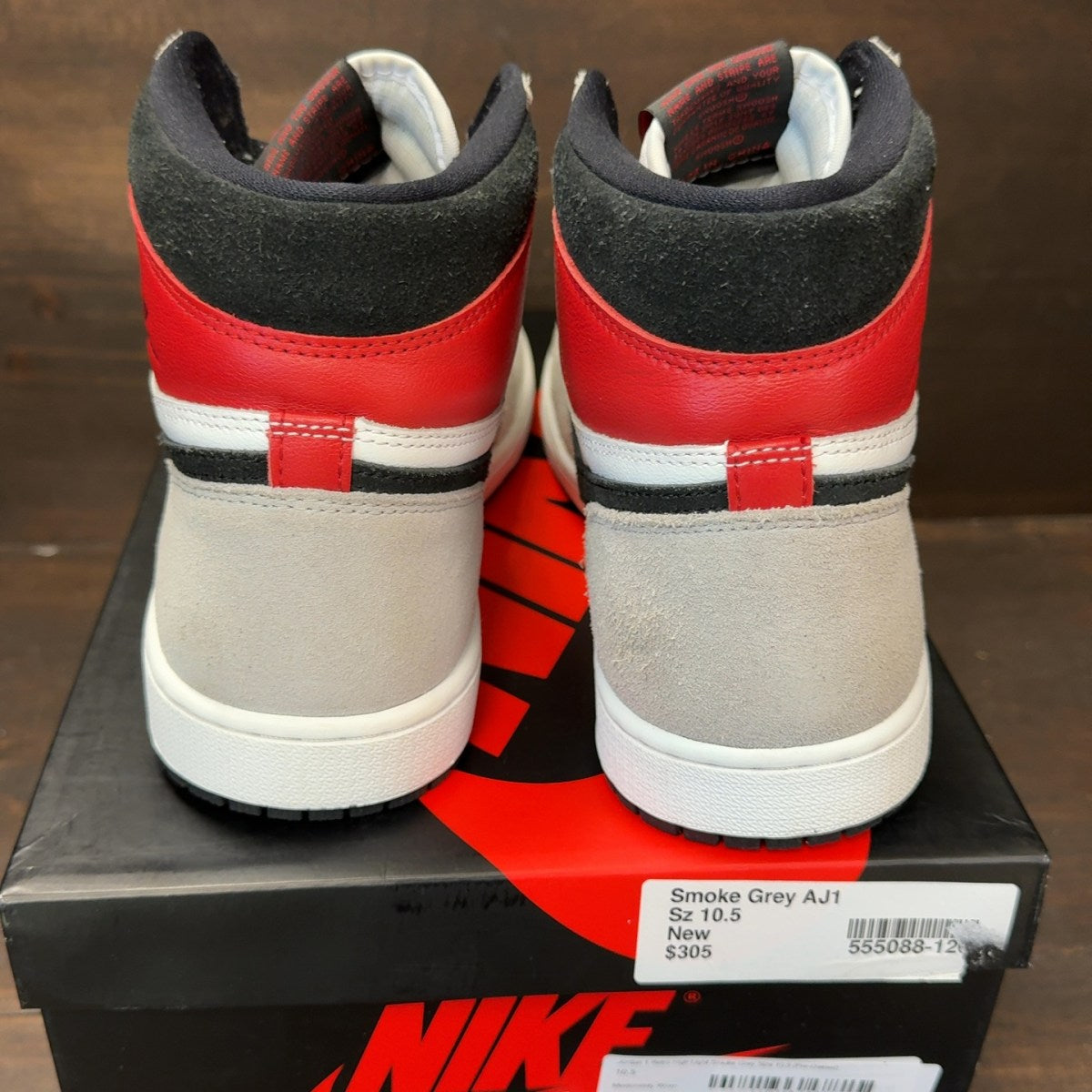 Jordan 1 Retro High Light Smoke Grey - Image 5