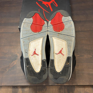 Jordan 4 Retro SE Black Canvas - Image 8
