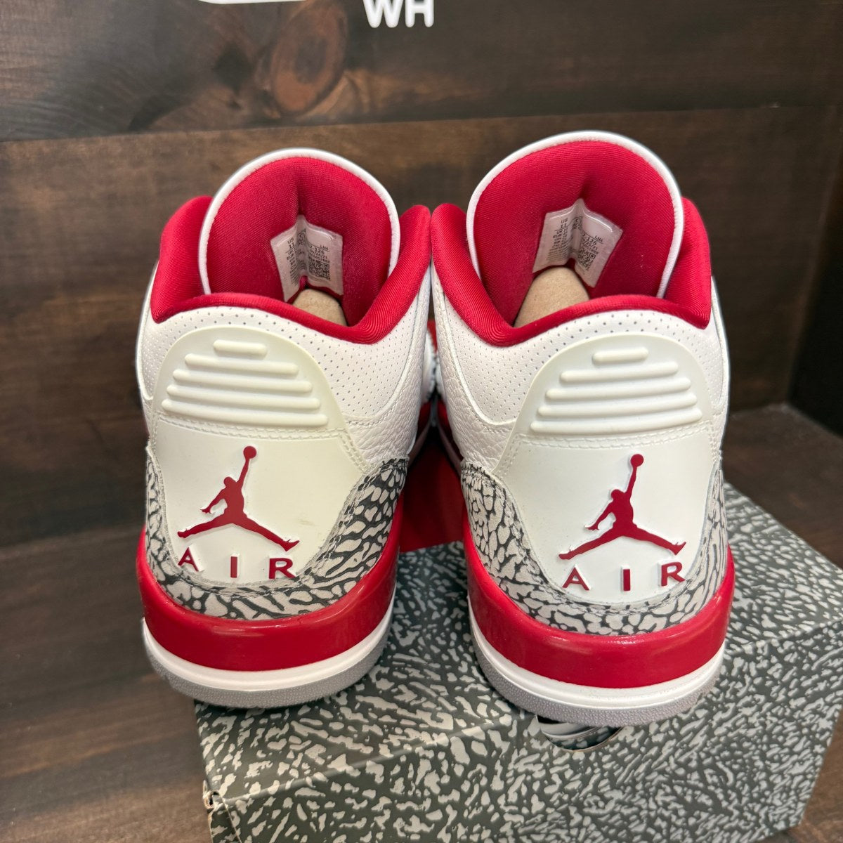 Jordan 3 Retro Cardinal Red - Image 3