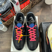 Jordan 2 Retro Low SP Off-White Black Blue - Image 2