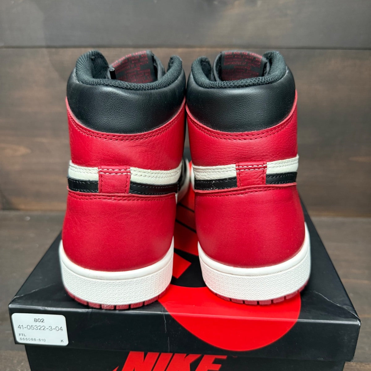 Jordan 1 Retro High Bred Toe - Image 5