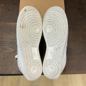 Nike Air Force 1 Low Supreme White Size 11 (Pre-Owned) - aux