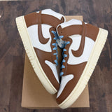 Nike Dunk High PRM Vintage Pecan Sail Size 9.5 (Pre-Owned) - Image 1