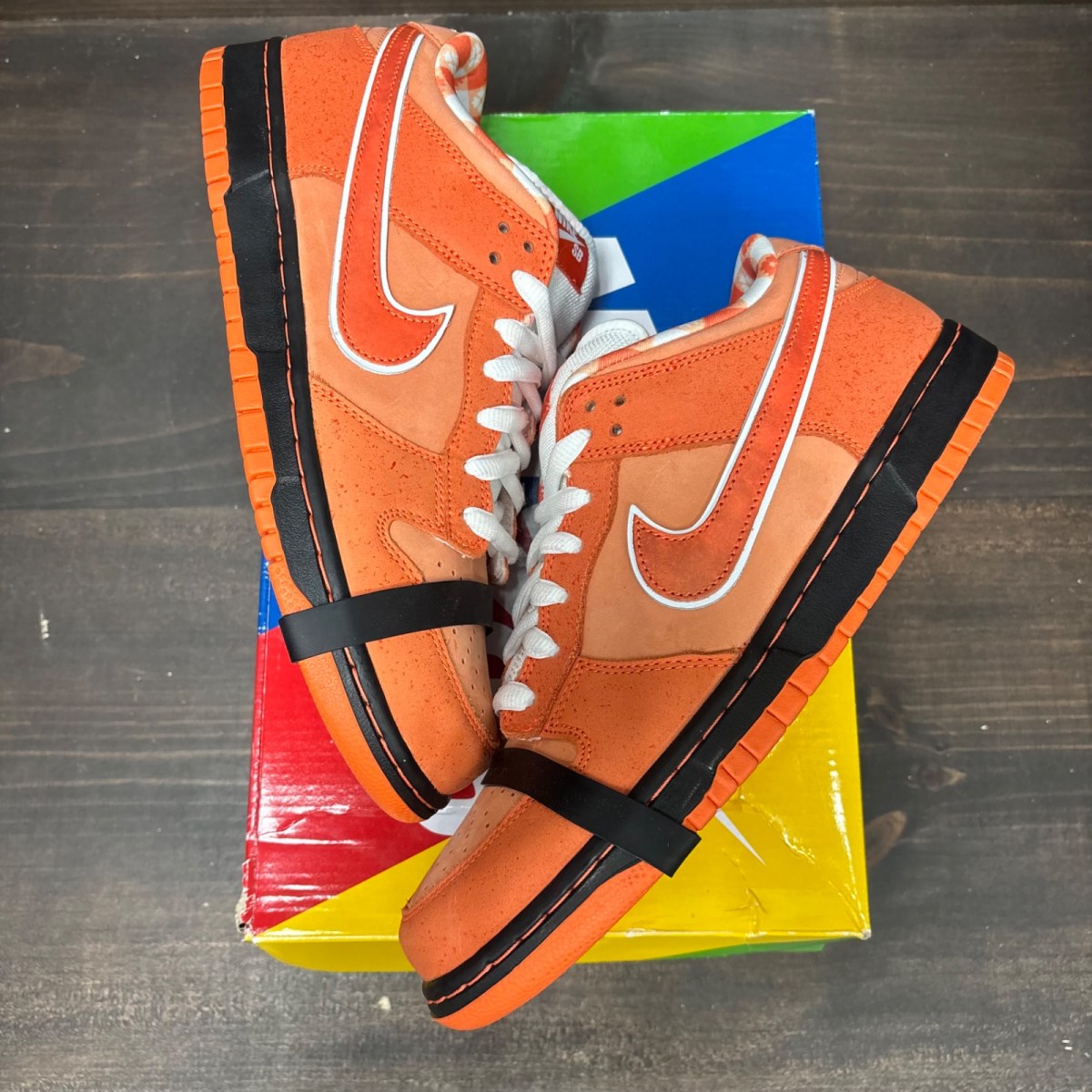 Nike SB Dunk Low Concepts Orange Lobster Size 10.5 (Pre-Owned) - Image 2