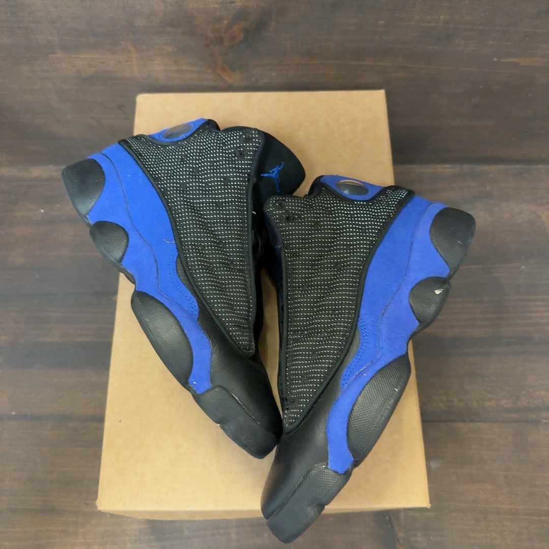 Jordan 13 Retro Black Hyper Royal (GS) Size 5Y (Pre-Owned) - Image 2