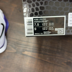 Nike Kobe 1 Protro 81 Pt Game (2026) Size 7.5 - aux