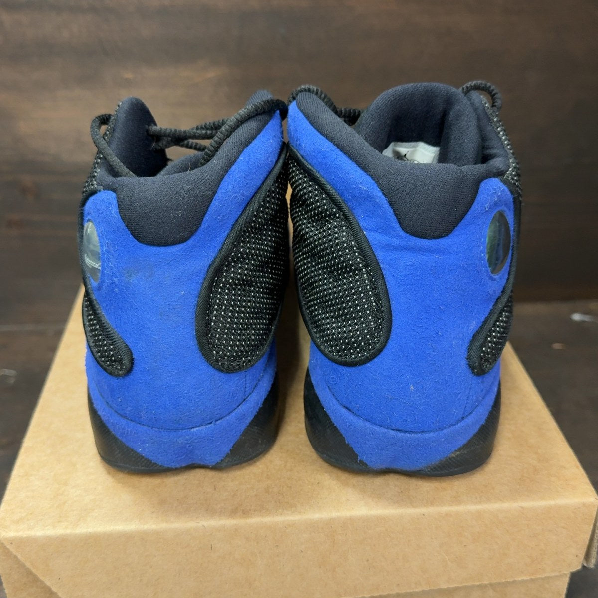 Jordan 13 Retro Black Hyper Royal (GS) Size 6Y (Pre-Owned) - Image 5