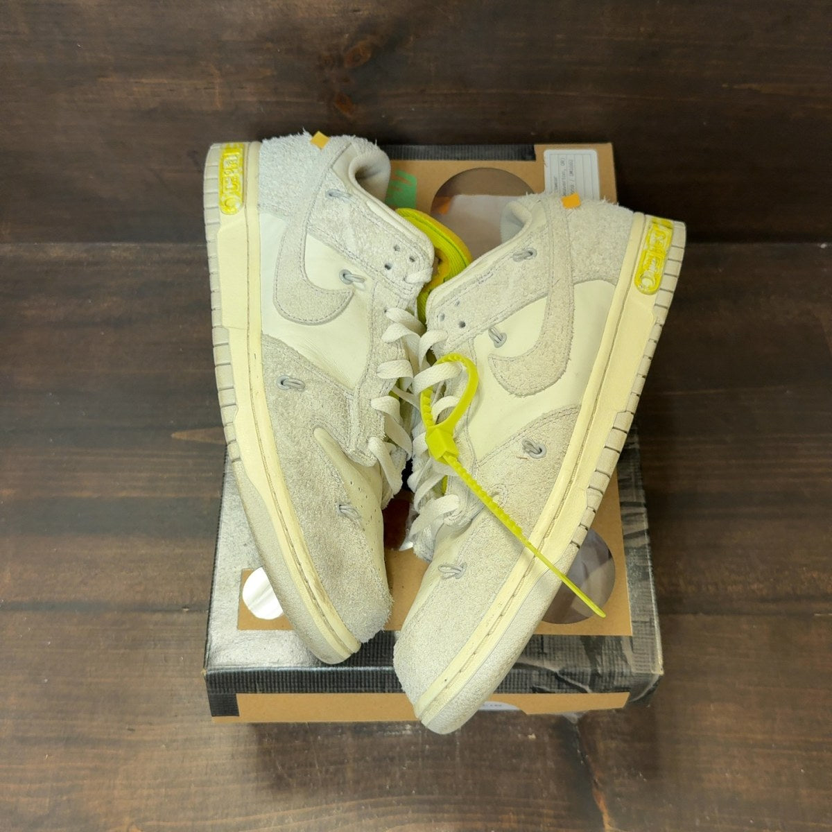 Nike Dunk Low Off-White Lot 14 - Image 2