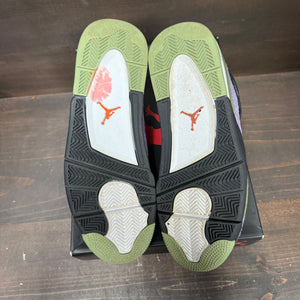 Jordan 4 Retro Canyon Purple (Women's) Size 11.5W (Pre-Owned) - box