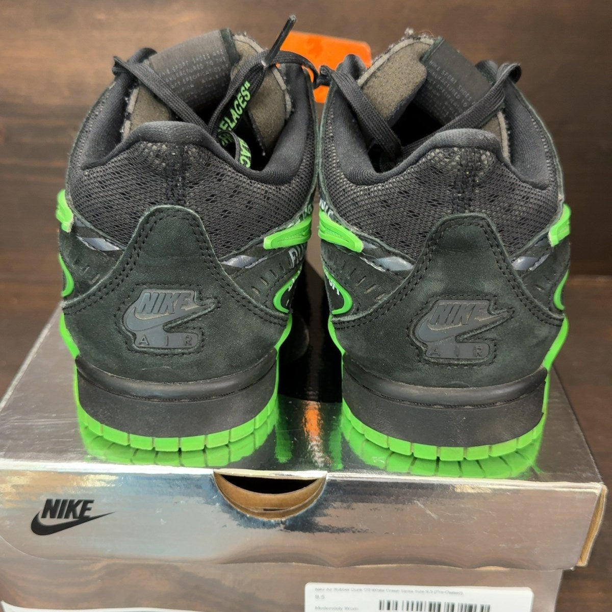 Nike Air Rubber Dunk Off-White Green Strike - Image 5