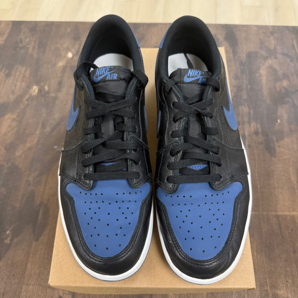 Jordan 1 Retro Low OG Mystic Navy Size 12 (Pre-Owned) - Image 2