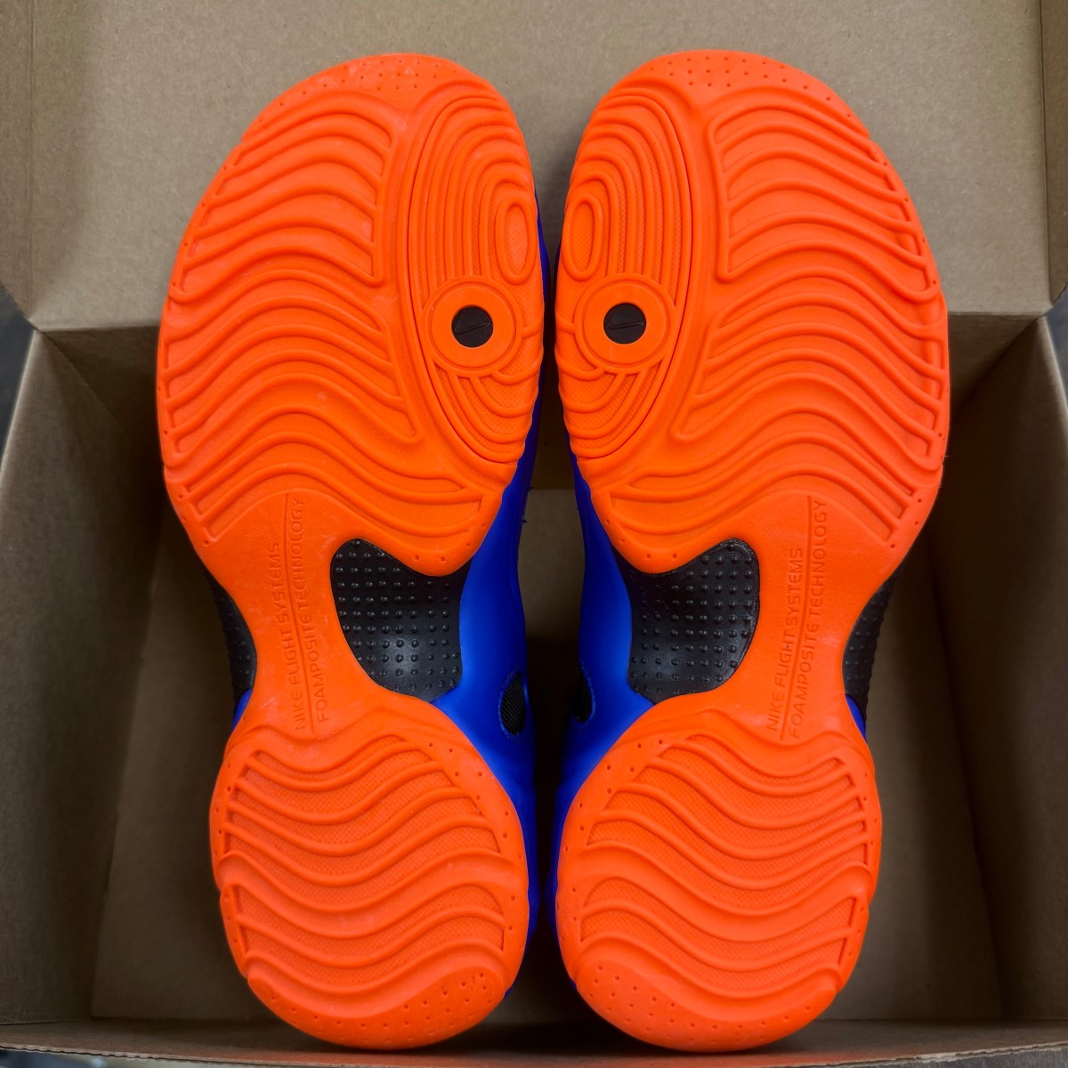 Nike Air Flightposite 1 Knicks Away Size 10 (Pre-Owned) - Image 5