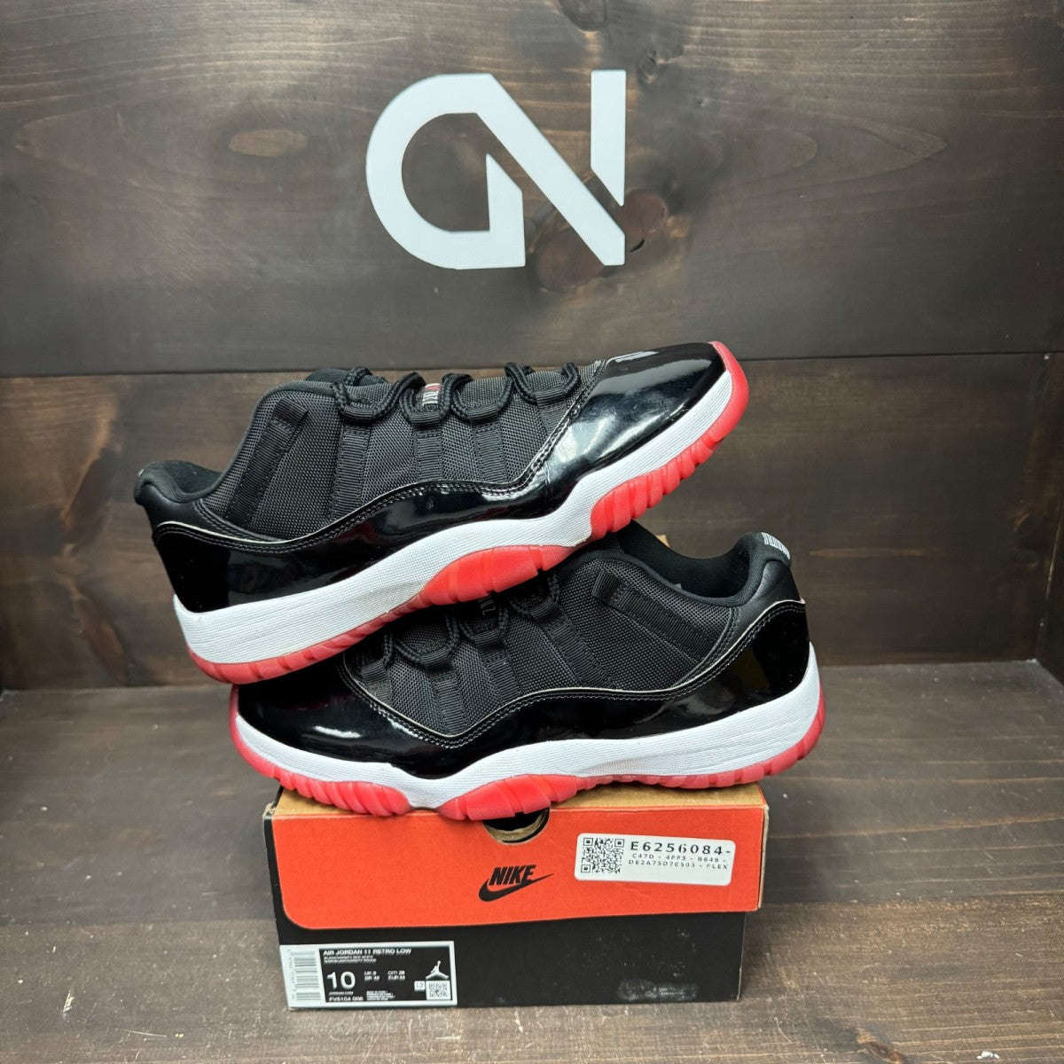 Jordan 11 Retro Low Bred (2025) - Image 1