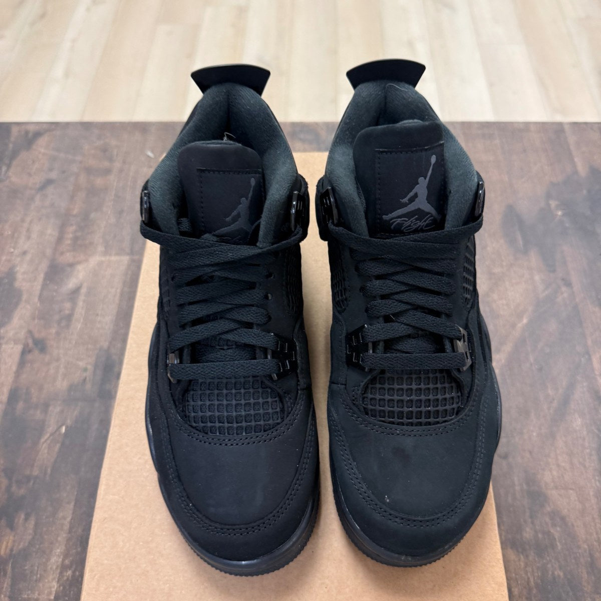 Jordan 4 Retro Black Cat (2025) (GS) Size 6Y (Pre-Owned) - Image 2
