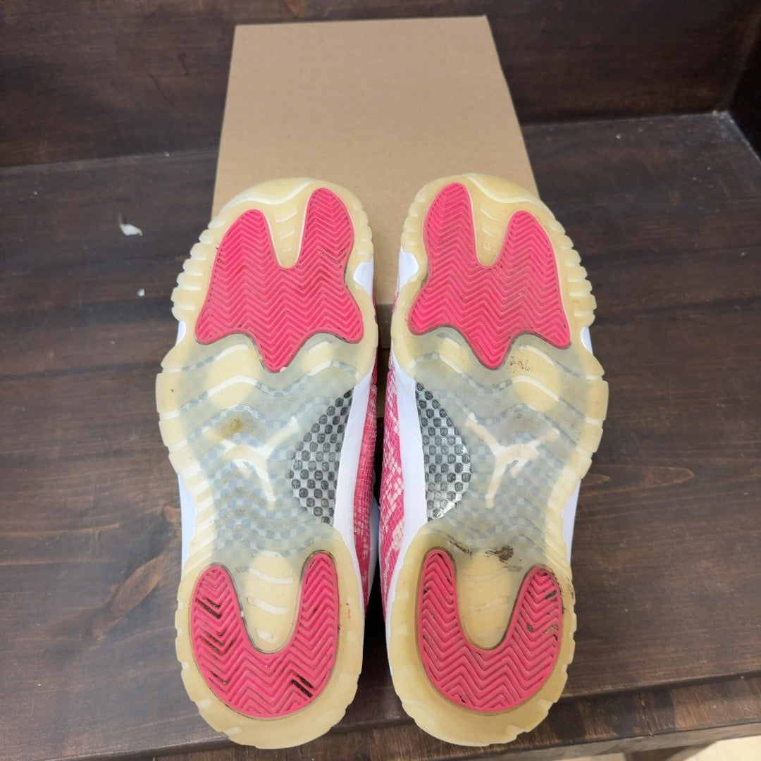 Jordan 11 Retro Low Pink Snakeskin (2019) (Women's) Size 12W (Pre-Owned) - Image 7