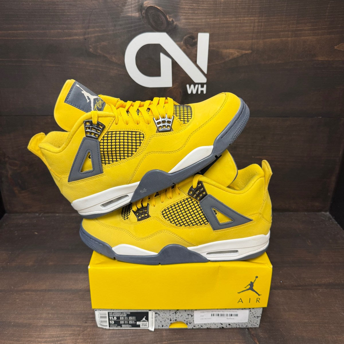 Jordan 4 Retro Lightning (2021) - Image 1
