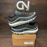Nike Air Max 97 Black Dark Obsidian University Blue Size 9.5 (Pre-Owned) - Image 1