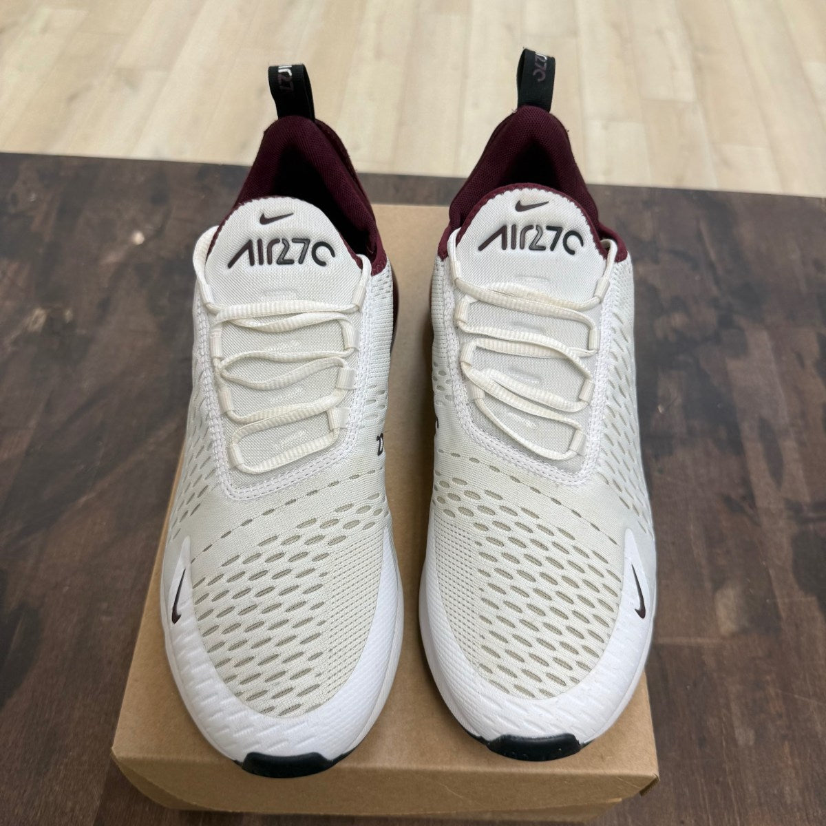Nike Air Max 270 Night Maroon Size 10 (Pre-Owned) - Image 5