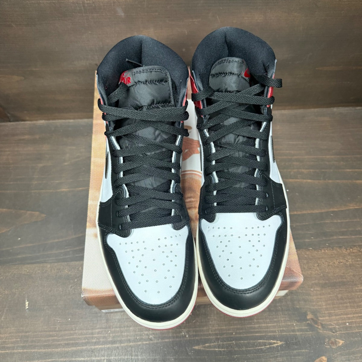Jordan 1 Retro High OG Black Toe Reimagined - Image 2