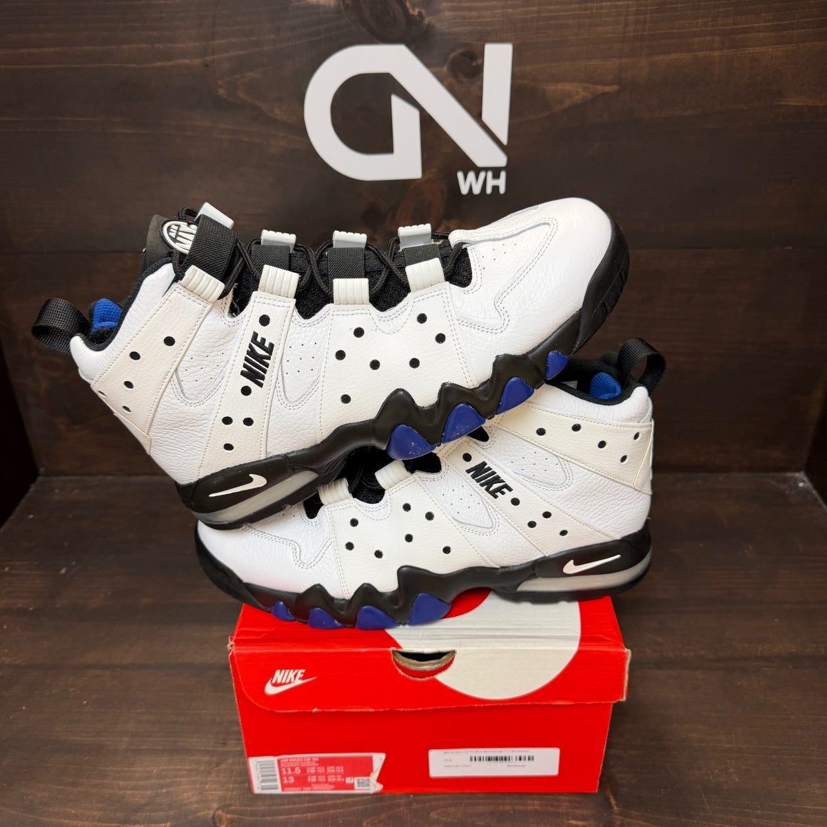 Nike Air Max 2 CB '94 White Old Royal - Image 1