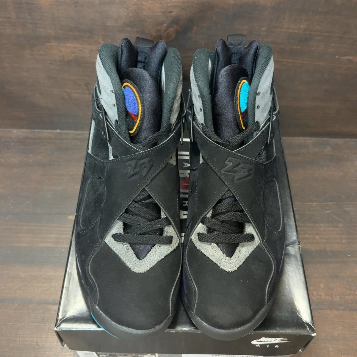 Jordan 8 Retro Aqua (2025) Size 8.5 (Pre-Owned) - tag