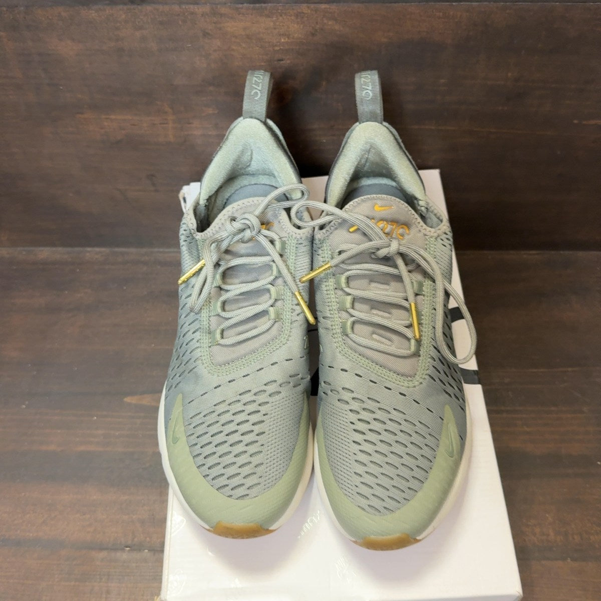 Nike Air Max 270 Dark Stucco Metallic Gold (Women's) - Image 3