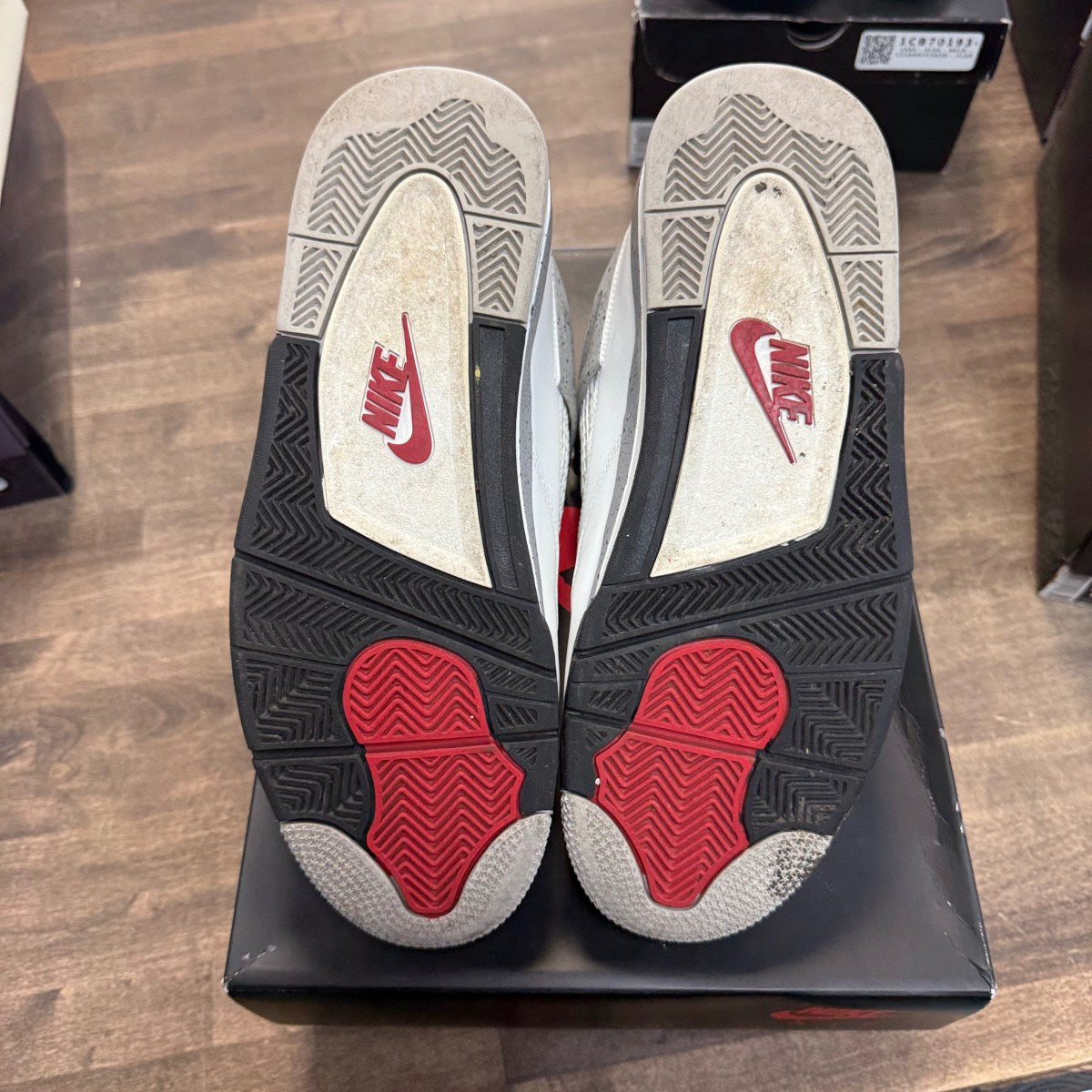 Jordan 4 Retro White Cement (2025) Size 11.5 (Pre-Owned)