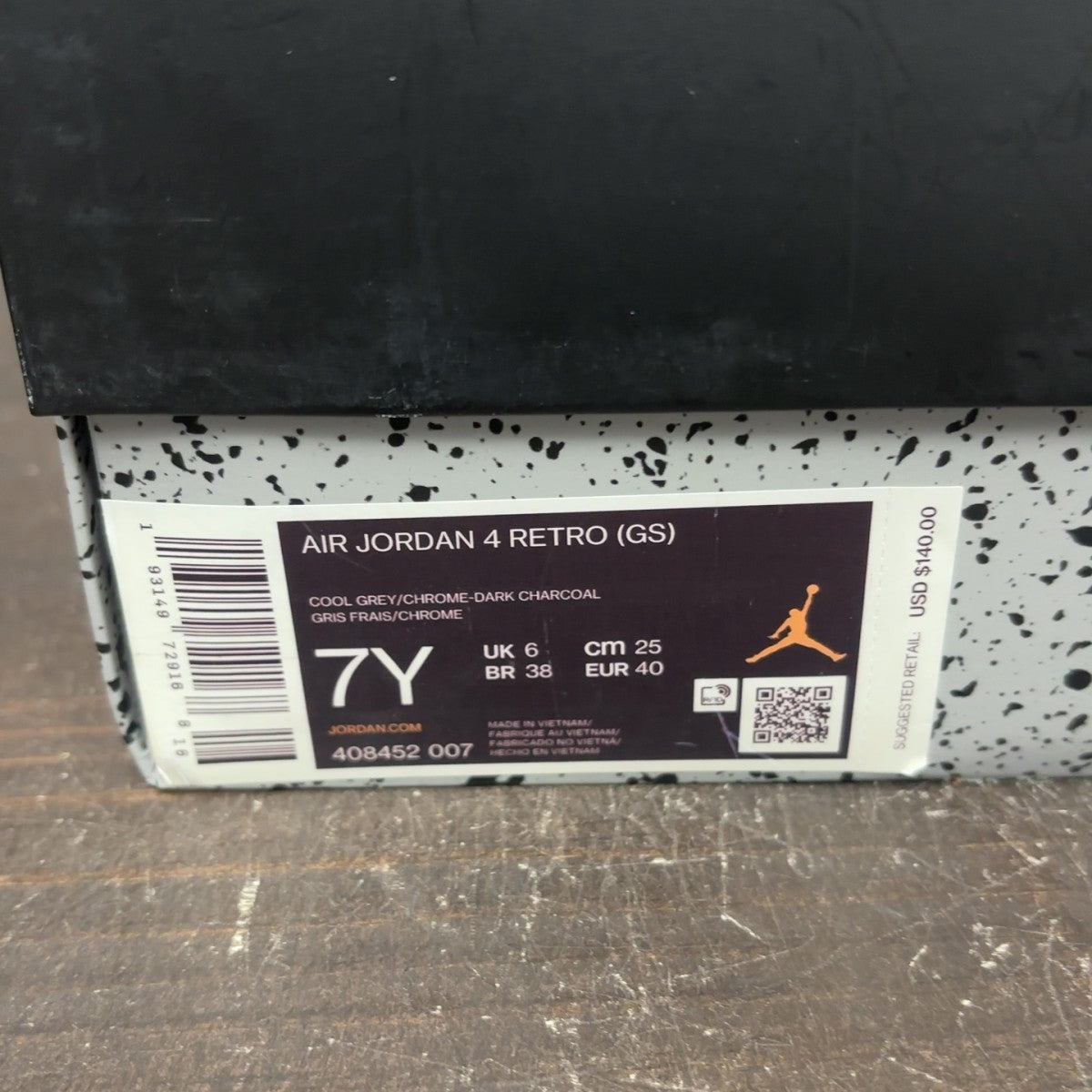 Jordan 4 Retro Cool Grey (2019) (GS) - Image 7