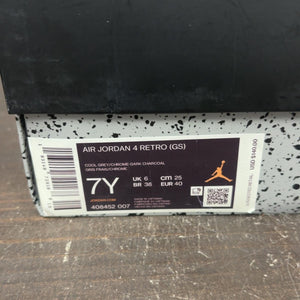 Jordan 4 Retro Cool Grey (2019) (GS) - Image 7