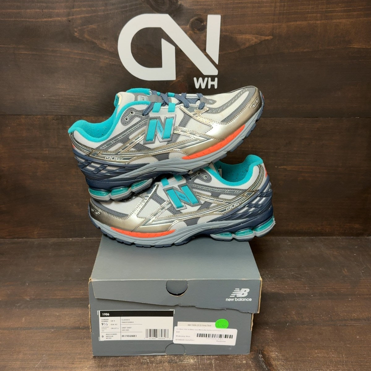New Balance 1906U The Whitaker Group Willful Bias Blue Steel Size 9.5 (Pre-Owned) - front