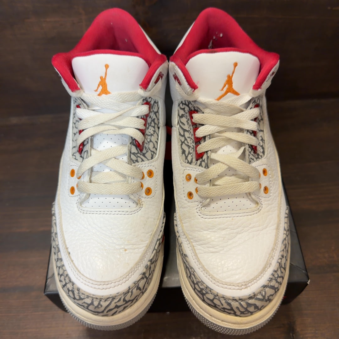 Jordan 3 Retro Cardinal (GS) - Image 3