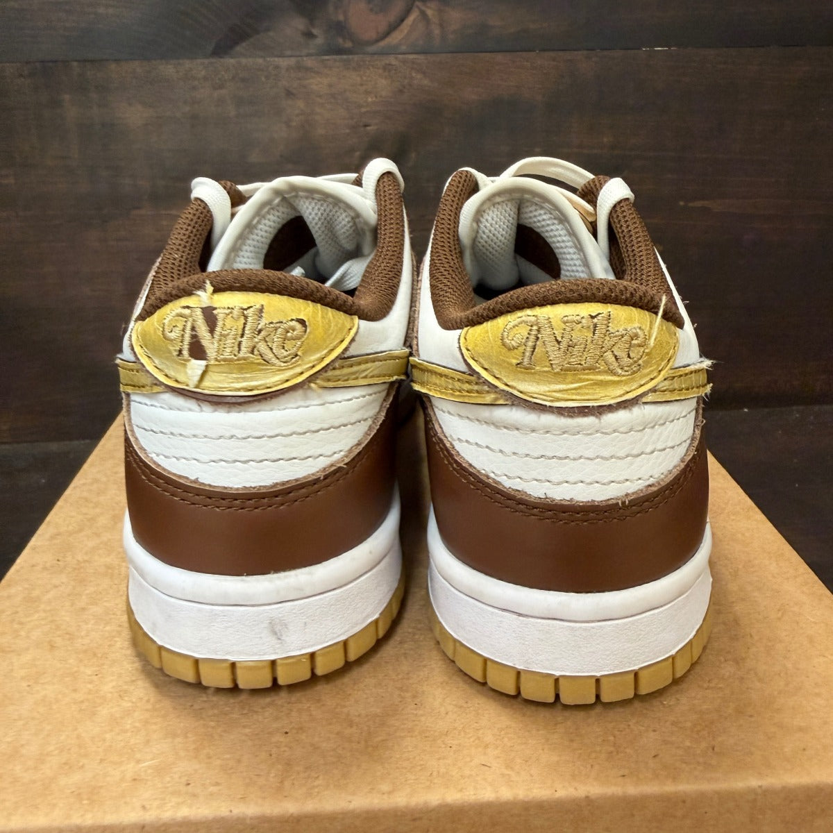 Nike Dunk Low Cacao Wow Gold (GS) Size 5Y (Pre-Owned) - Image 4