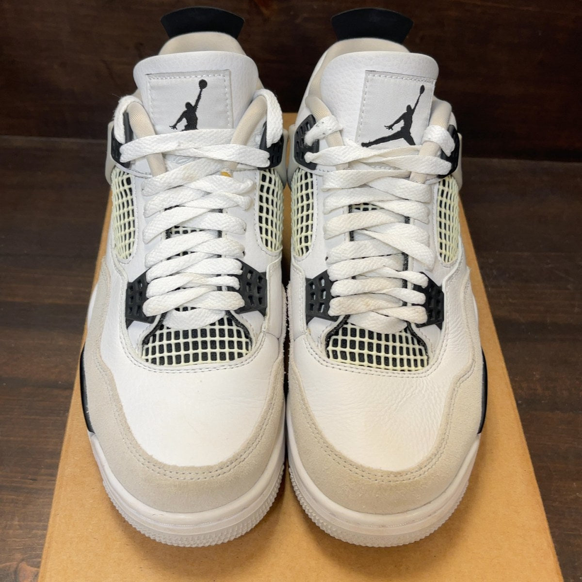Jordan 4 Retro Military Black (GS) Size 5.5Y (Pre-Owned) - Image 3
