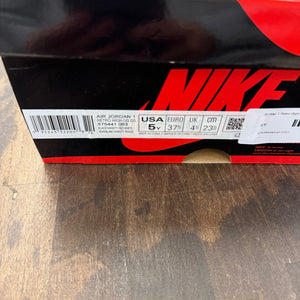 Jordan 1 Retro High OG Patent Bred (GS) - Image 5