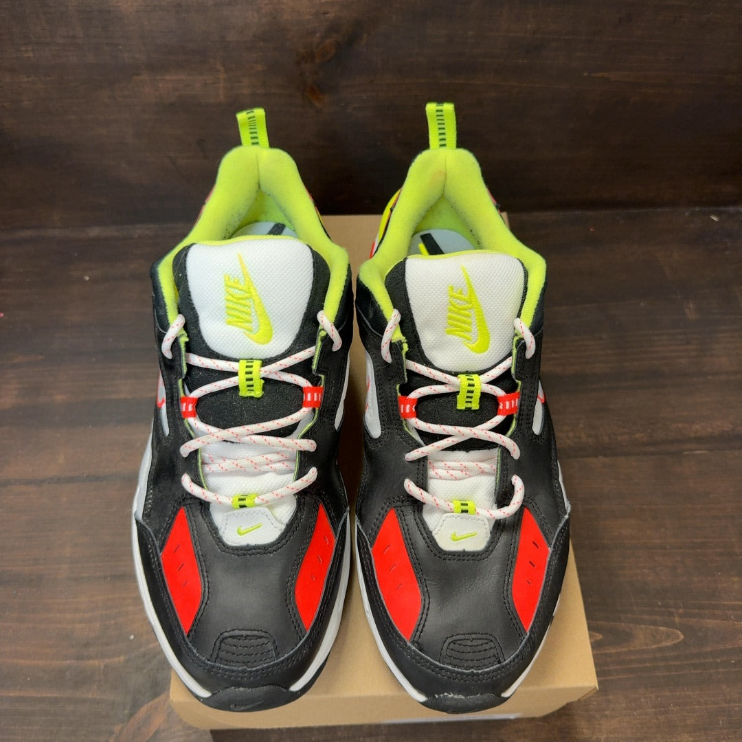 Nike M2K Tekno Black Volt Crimson Size 12 (Pre-Owned) - Image 3