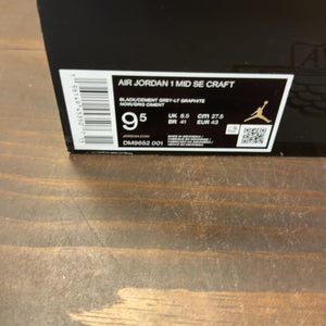 Jordan 1 Mid Craft Inside Out Black - Image 8