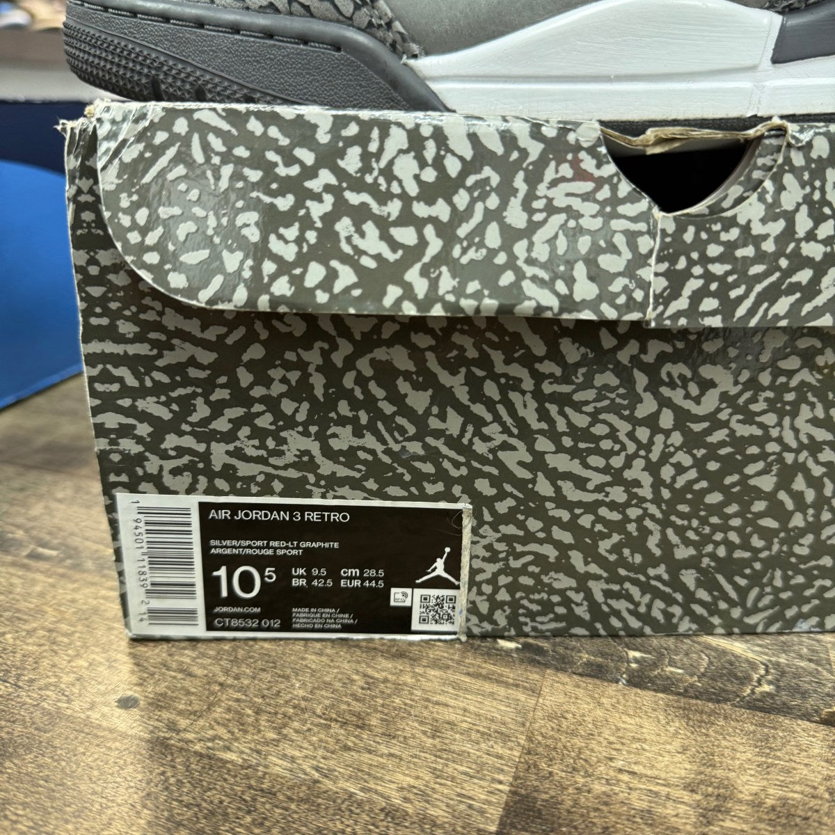 Jordan 3 Retro Cool Grey (2021) - Image 6