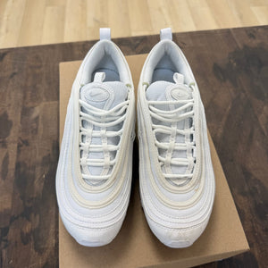 Nike Air Max 97 White Metallic Silver (GS) Size 6.5Y (Pre-Owned) - Image 2